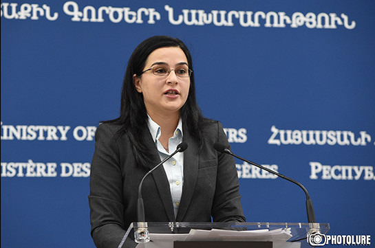 Armenia carries out international commitments on scientific research in microbiology field: Armenian MFA spokesperson