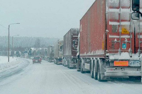 Vardenyats mountain pass closed for trucks