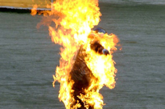 Self-immolation in Republic square: woman tried to commit suicide by setting herself on fire