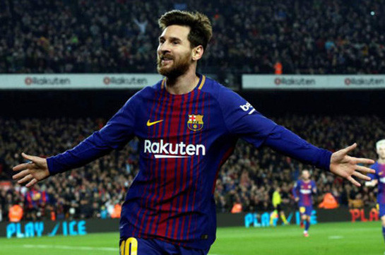 Месси поучаствовал в 70 из 147 голов «Барселоны» в 2018 году