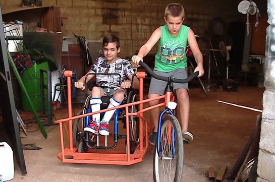 Արգենտինացի եղբայրները յուրօրինակ հեծանիվ են ստեղծել