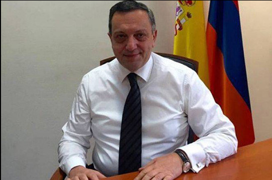 Avet Adonts recalled from post of Armenia’s ambassador to Spain