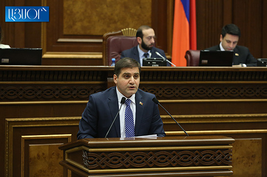 Bright Armenia party MP describes Michael Minasian as one of best ambassadors of Armenia
