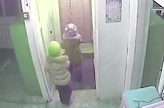 Girls, aged five, slip out of nursery unnoticed into bitter Siberian winter