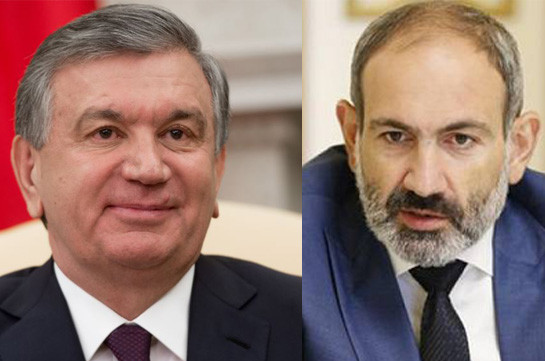 Ուզբեկստանի նախագահը շնորհավորական ուղերձ է հղել Փաշինանին վարչապետ նշանակվելու կապակցությամբ