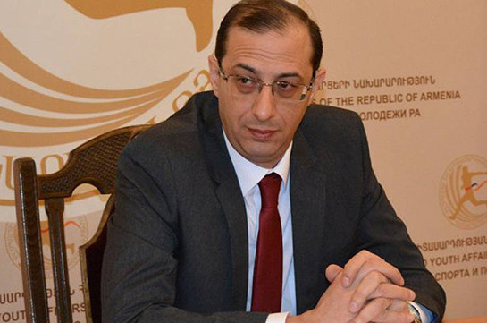 Gabriel Ghazaryan appointed deputy sports and youth affairs minister