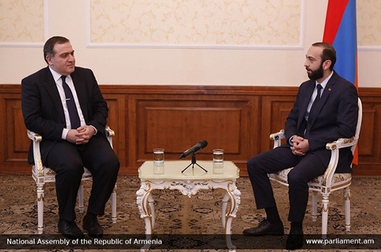 Wide opportunities exist for raising Armenian-Georgian bilateral relations to a new qualitative level: NA chairman