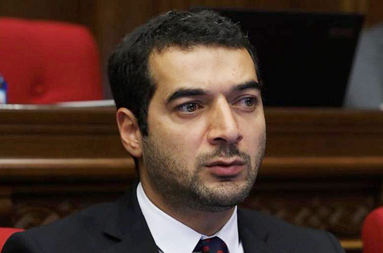 MP Hrach Hakobyan offers restricting totalizator ads in media websites