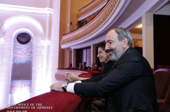 Նիկոլ Փաշինյանը և Աննա Հակոբյանը ներկա են գտնվել Հայաստանի ազգային ֆիլհարմոնիկ նվագախմբի համերգին