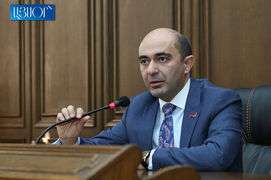 No soldier should leave Armenia bypassing parliament: Marukyan on Armenia’s mission in Syria