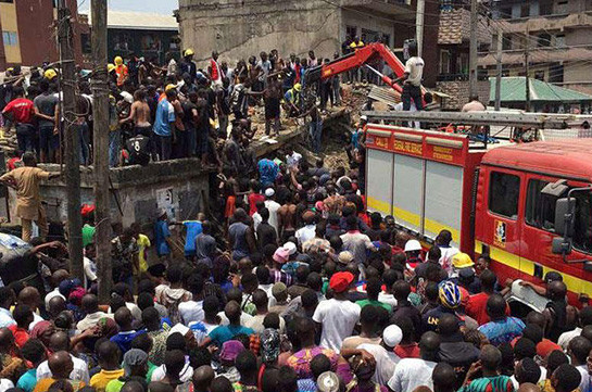 Число погибших при обрушении здания школы в Нигерии возросло до 18
