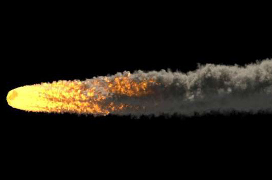 US detects huge meteor explosion