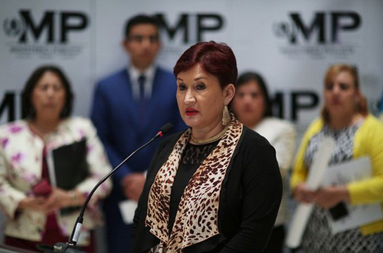 Guatemala seeks arrest of former attorney general Thelma Aldana