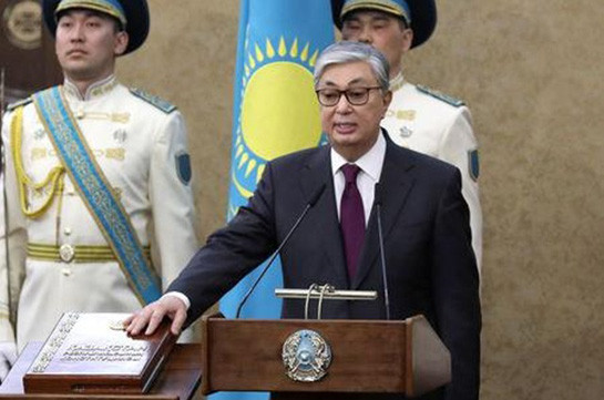 Tokayev sworn in as Kazakhstan’s interim president
