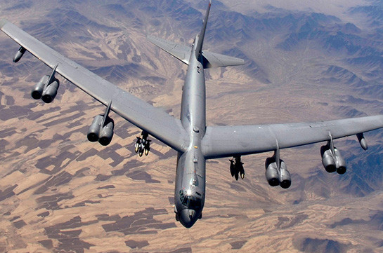 ԱՄՆ-ն Եվրոպա է տեղափոխել B-52 ռազմավարական վեց ռմբակոծիչ