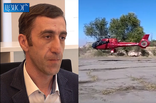 Armenian Helicopters company to provide helicopters for transportation of patients to medical establishments