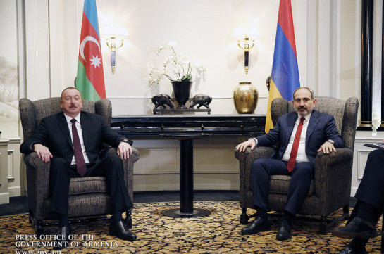 Մեկնարկել է Հայաստանի վարչապետի և Ադրբեջանի նախագահի առաջին պաշտոնական հանդիպումը (Տեսանյութ)