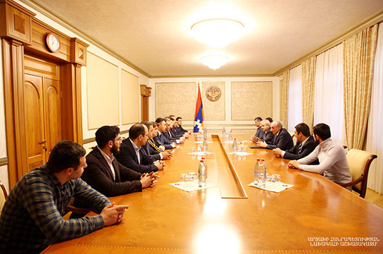 Bako Sahakyan receives members of Republican Party of Armenia