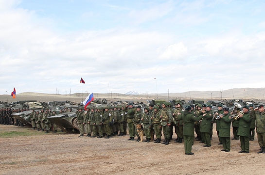 Հայ-ռուսական միացյալ զորախումբը գումարտակային լայնածավալ զորավարժություն է անցկացնում