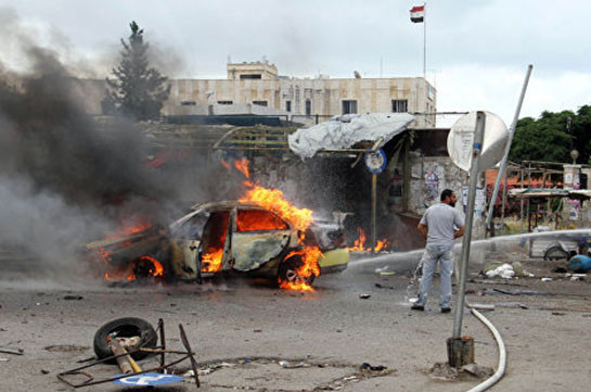 СМИ сообщили о взрыве заминированного автомобиля в Сирии