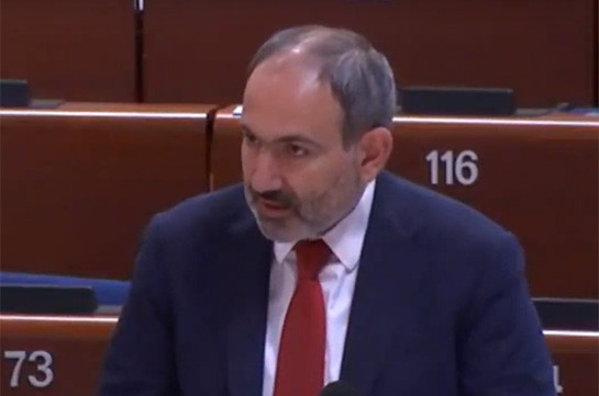 PACE tribune sometimes used for provoking wars: Pashinyan