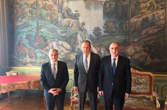 Meeting of Armenian, Russian and Azerbaijani FMs starts in Moscow