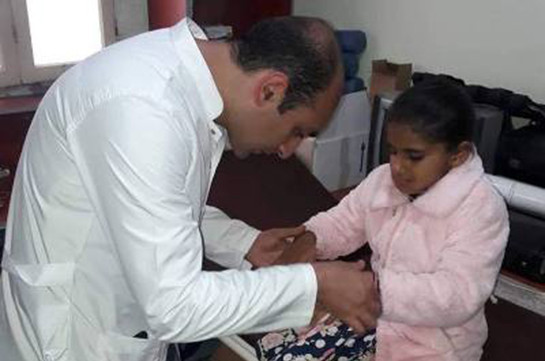 Armenian doctors in Syria provide medical assistance to local residents of different nationalities
