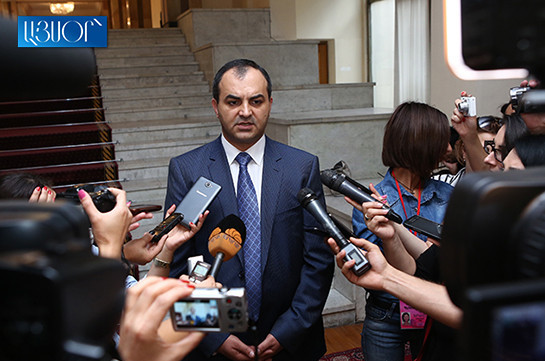 In case of grounds, SCS head’s authorities may be temporarily suspended: Artur Davtyan