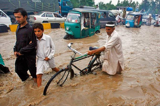 Պակիստանի հորդառատ անձրևների հետևանքով մահացածների թիվը հասել է 39-ի