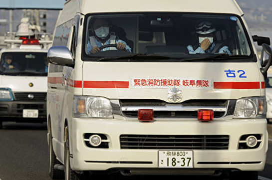 Տոկիոյում  աղբատար ավտոմեքենան ՃՏՊ-ից հետո մխրճվել է ամբոխի մեջ