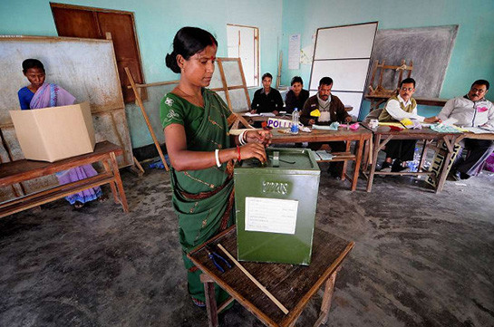 В Индии начался третий этап всеобщих парламентских выборов