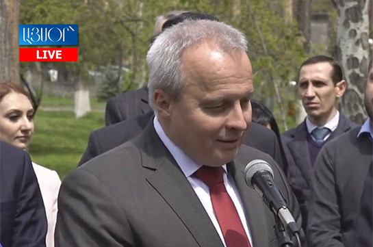 Armenian-Russian relations firm, addressed to future: Russian ambassador