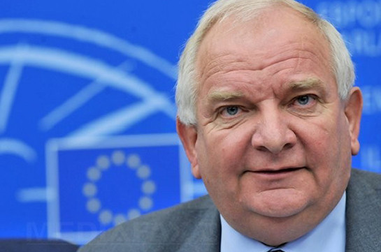 I stand by the Armenian people and join my thoughts and prayers to theirs: EPP president Joseph Daul