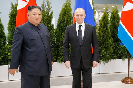 Vladimir Putin and Kim Jong-un meet in Vladivostok