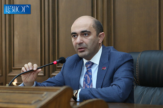 В правительстве парламентской системы есть министр, против которого выступает 41 депутат – Эдмон Марукян