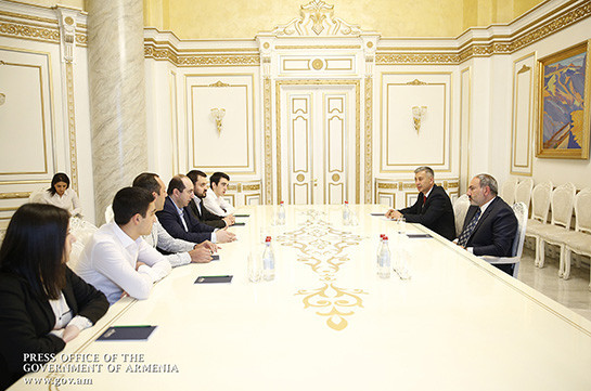 Премьер-министр пожелал успехов членам шахматной команды «Армянские орлы» перед финалом турнира PRO Chess League