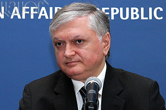 Armenia’s FM Nalbandian comments elections in Nagorno Karabakh