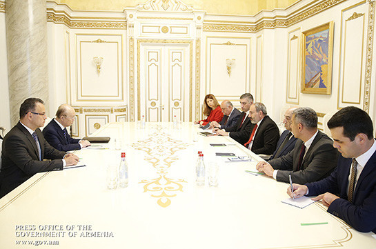 Nikol Pashinyan receives IAEA Director General