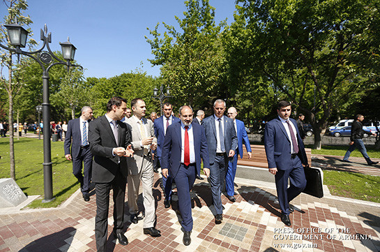 Никол Пашинян сегодня присутствовал на торжественной церемонии открытия посвященного 2800-летию Еревана парка (Видео)