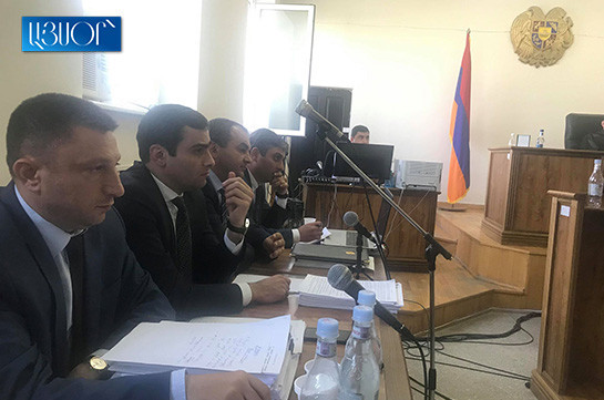 Генпрокурор Армении прибыл в суд, где рассматривается дело Роберта Кочаряна