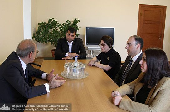 Вице-спикер парламента Арцаха принял членов фракции «Процветающая Армения» Совета старейшин Еревана