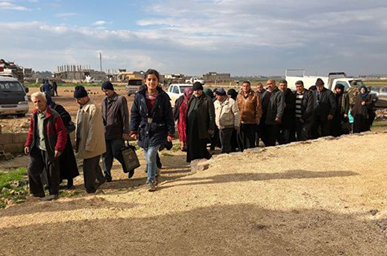 В Сирию за сутки вернулись более 950 беженцев