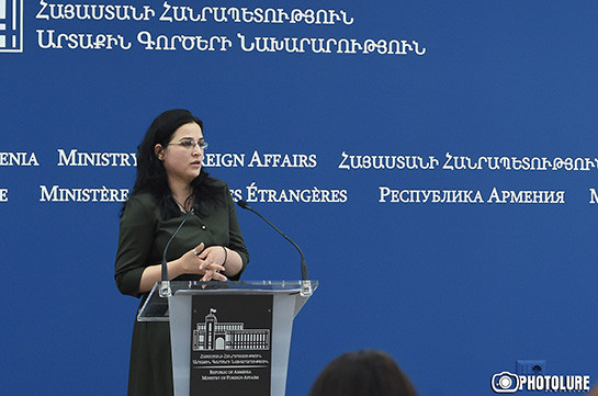 Armenia does not need Azerbaijan’s lectures: MFA spokesperson