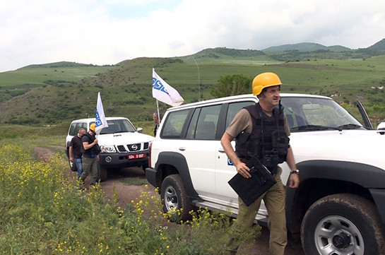 Проведен очередной мониторинг на армяно-азербайджанской границе