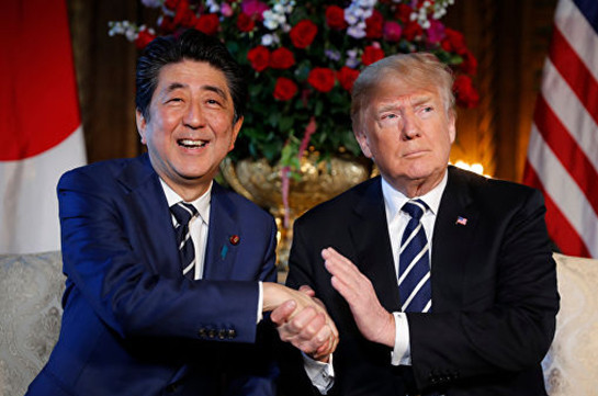 Трамп сообщил о своём прибытии в Японию
