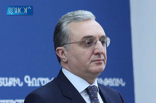 Armenia’s FM to depart for Cyprus