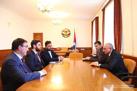 Бако Саакян обсудил с группой «Эрнекян» вопросы реализации ряда программ в Арцахе
