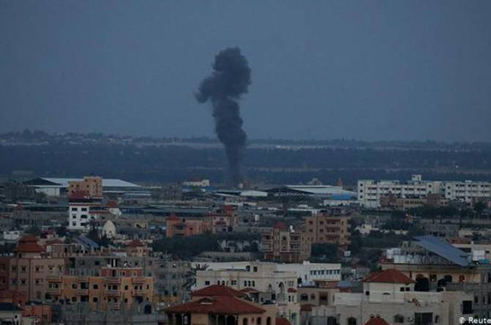 Իսրայելն, ի պատասխան հրթիռակոծման, գրոհել է Գազայի հատվածում ՀԱՄԱՍ-ի ռազմական օբյեկտները