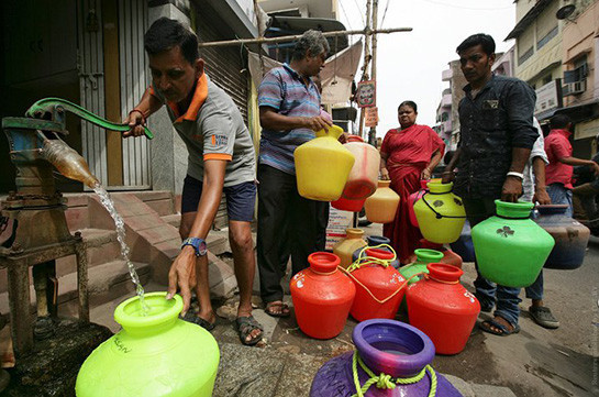 Հնդկաստանի՝ մեծությամբ վեցերորդ քաղաքը մնացել է առանց ջրի