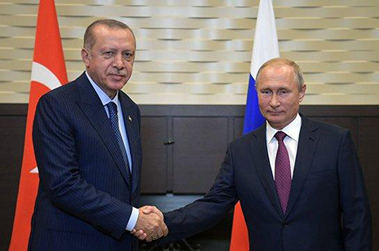 Путин поговорил с Эрдоганом в кулуарах G20